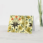 Celadine,  William Morris patroon, Kaart (Voorkant)