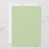 Celadon Boter Pioen Trouw Kaart (Achterkant)