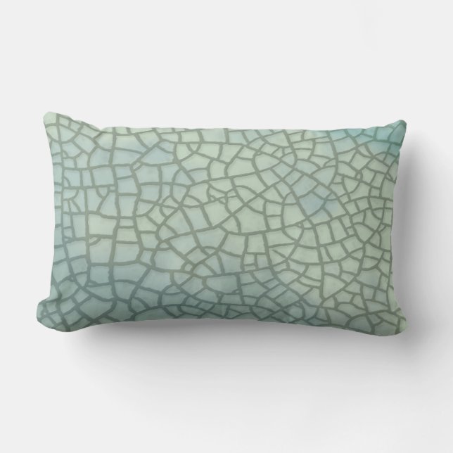 Celadon Crackle Glaze Kussen (Voorkant)