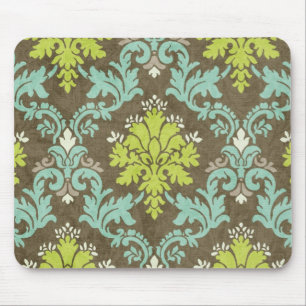 Celadon en Aqua Damask Muismat