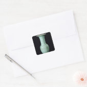 Celadon geglazuurde vaas, Yuan Dynasty Vierkante Sticker (Envelop)