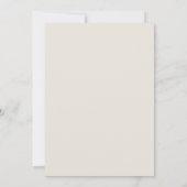 Celadon Lila Wisteria Bruiloft Kaart (Achterkant)