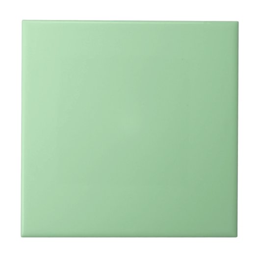 Celadon Mint Green Color Tegel Tegeltje (Voorkant)