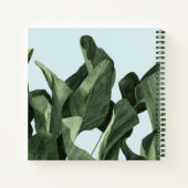 Celadon Palms Notitieboek (Achterkant)