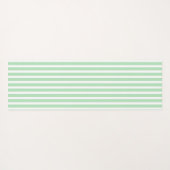 Celadon Vertical Stripped Yoga Mat (Achterkant (horizontaal))