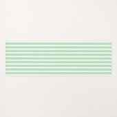 Celadon Vertical Stripped Yoga Mat (Voorkant (horizontaal))