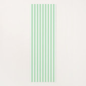 Celadon Vertical Stripped Yoga Mat (Achterkant)