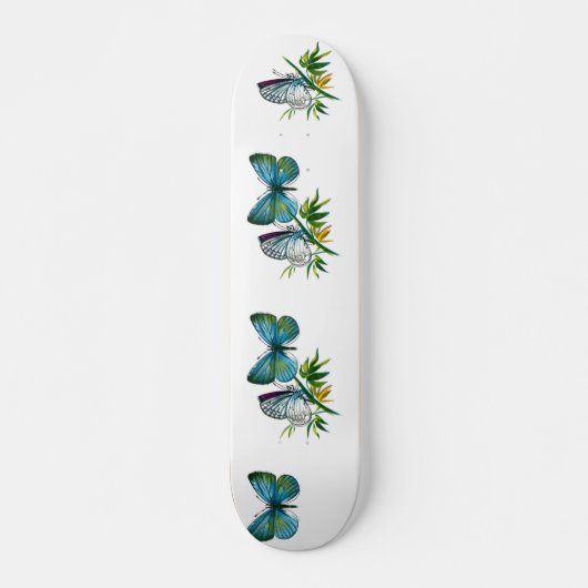 Celastrina argiolus (man) skateboard (Voorkant)
