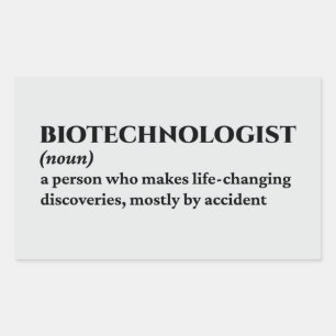 Celbioloog – Grappige Definitie Rechthoekige Sticker