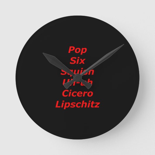 Celblok Tango Ronde Klok (Voorkant)