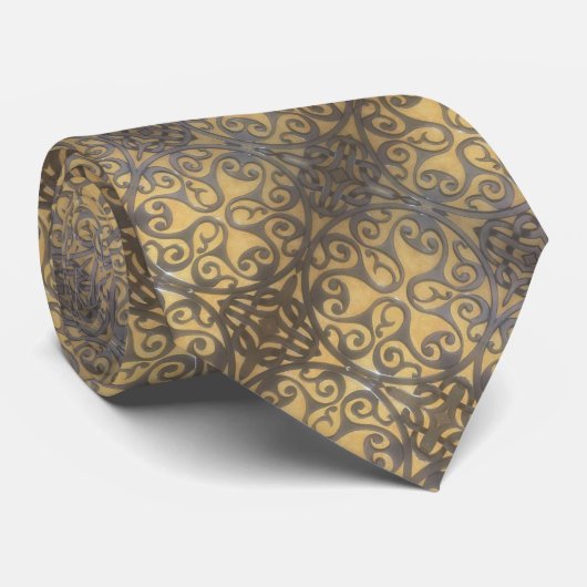 celcirkel stropdas (Opgerold)