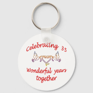CELEBRAAT 35 JAAR SAMEN SLEUTELHANGER