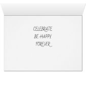 CELEBRAAT ***HET IS UW WEDDAG** (Binenzijde Horizontaal (Onderkant))