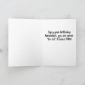 CELEBRAAT U VORIGE DAG ***ZISTER *** KAART (Binnen)