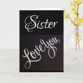 CELEBRAAT U VORIGE DAG ***ZISTER *** KAART (Gele Bloem)