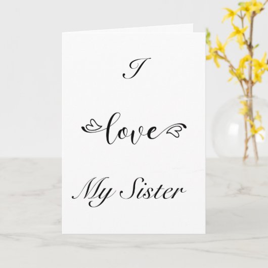 CELEBRAAT U VORIGE DAG ***ZISTER *** KAART (Gele Bloem)