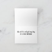 **CELEBRAKEN MET EEN COOKIE** OP UW **BIRTHDAY* KAART (Binnen)