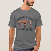 Celebrando la muerte, abrazando la vida T-shirt (Voorkant)