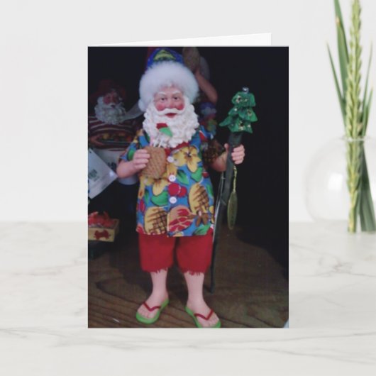 CELEBRAPPORTAGE SANTA FEESTDAGEN KAART (Voorkant)