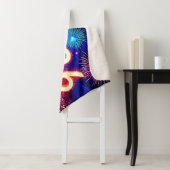 Celebrate 2026: Bright Future Spark Design  Sherpa Deken (In situ)