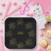 Celebrate 2026 Paper Plate Papieren Bordje (Feest)