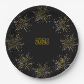 Celebrate 2026 Paper Plate Papieren Bordje (Voorkant)
