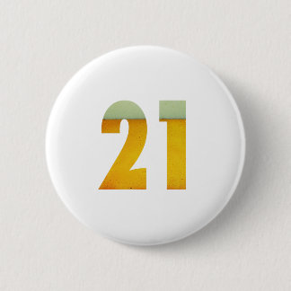 Celebrate 21st Birthday Ronde Button 5,7 Cm