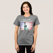 Celebrate America 250 #45 Tri-Blend Shirt (Voorkant volledig)