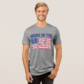 Celebrate America 250 #72 Tri-Blend Shirt (Voorkant volledig)