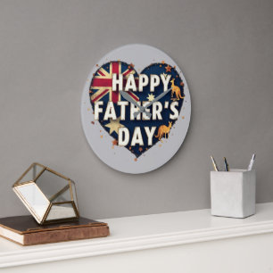Celebrate Aussie Dads   British Australian Father' Grote Klok