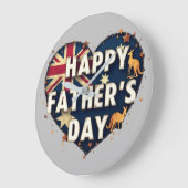 Celebrate Aussie Dads | British Australian Father' Grote Klok (Hoek)