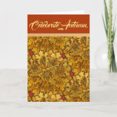 Celebrate Autumn Kaart (Voorkant)