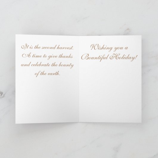 Celebrate Autumn Kaart (Binnen)