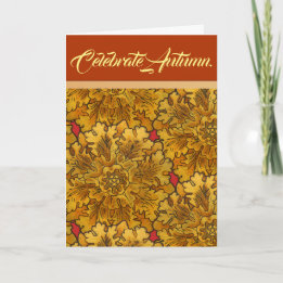 Celebrate Autumn Kaart