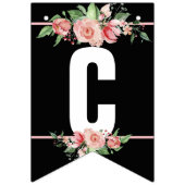 CELEBRATE Banner voor weddenschappen met roze roze (Tweede vlag)