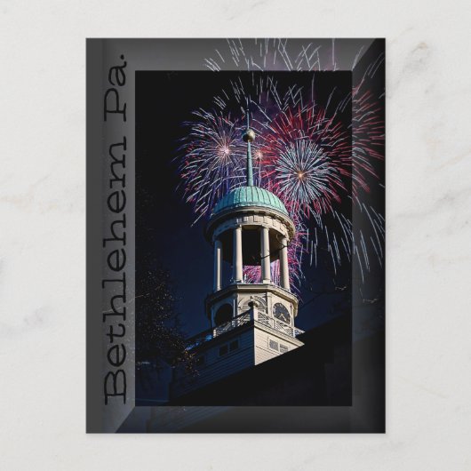 Celebrate Bethlehem 21 Briefkaart (Voorkant)