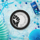 CELEBRATE BLACK HISTORY 247365 BHM, aangepast Papieren Bordje (Feest)