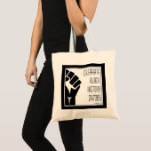 CELEBRATE BLACK HISTORY 247365 Power Fist Custom Tote Bag (Voorkant (product))