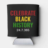 CELEBRATE BLACK HISTORY 24.7.365 BHM BLIKJESKOELER (Achterkant)