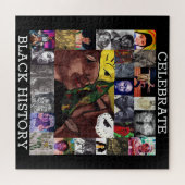 CELEBRATE BLACK HISTORY-puzzel Legpuzzel (Horizontaal)