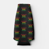 CELEBRATE BLACK HISTORY Red Yellow Green BHM Flesjeskoeler (Voorkant)