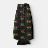 CELEBRATE BLACK HISTORY Red Yellow Green BHM Flesjeskoeler (Achterkant)