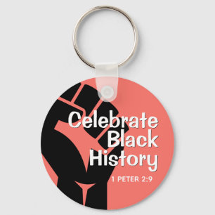 CELEBRATE BLACK HISTORY SLEUTELHANGER