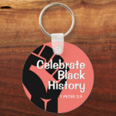 CELEBRATE BLACK HISTORY SLEUTELHANGER (Voorkant)