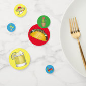 Celebrate Cinco de Mayo Fiesta Taco Piñata Cactus Confetti (Groep)