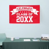 Celebrate Class of | Naam en jaar toevoegen Spandoek (Beurs)
