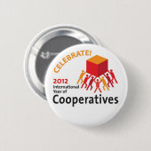 Celebrate Coöperaties Ronde Button 5,7 Cm (Voorkant /achterkant)