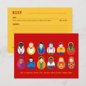 Celebrate Culture & Diversity Event RSVP Kaartje (Voorkant / Achterkant)