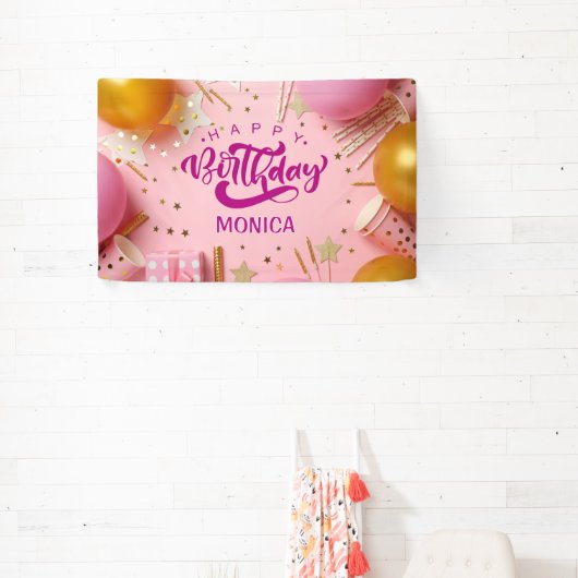 Celebrate! Custom Birthday party  Spandoek (Insitu)