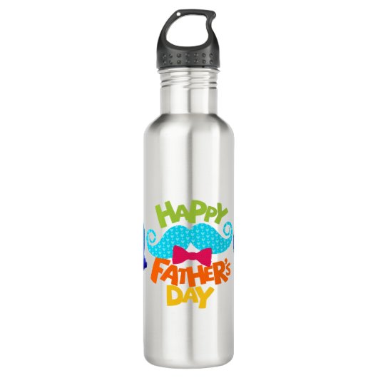 Celebrate Dad: unieke geschenken voor Vaderdag Waterfles (Voorkant)
